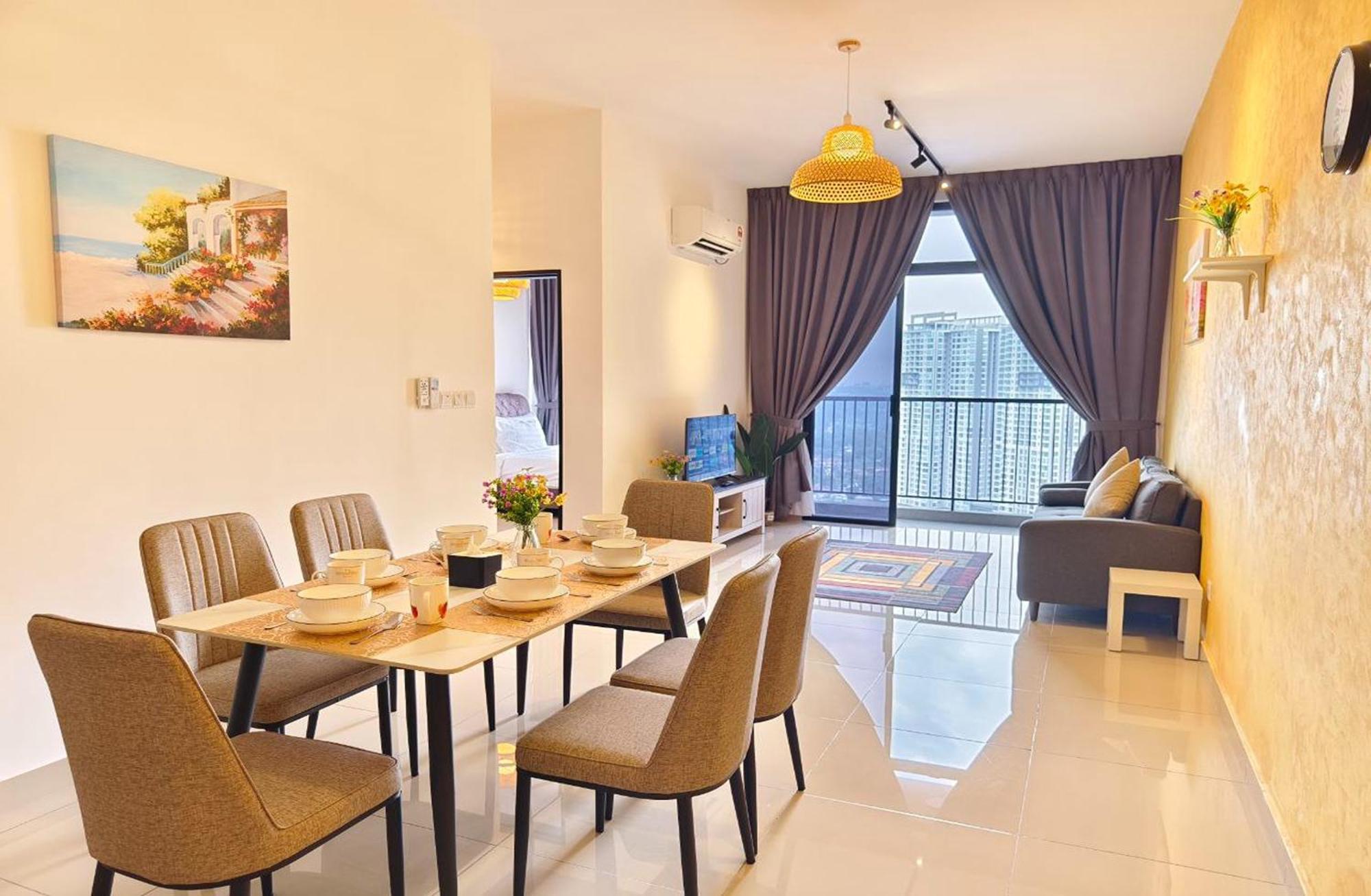 Twin Tower Johor Bahru By Glex Apartamento Exterior foto